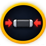 Shrink paddle power-up